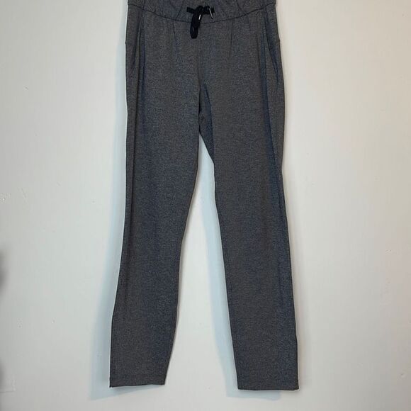 Lululemon Heathered Black On The Fly Pant *28" 4 - Picture 3 of 8
